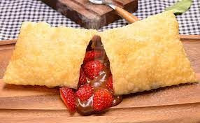 Pastel de Chocolate com morango