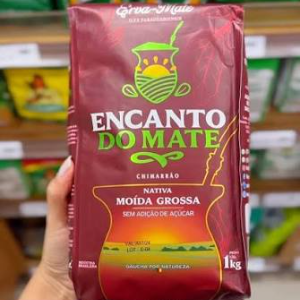 ERVA MATE ENCANTO DO MATE 1KG MOÍDA GROSSA SEM AÇUCAR