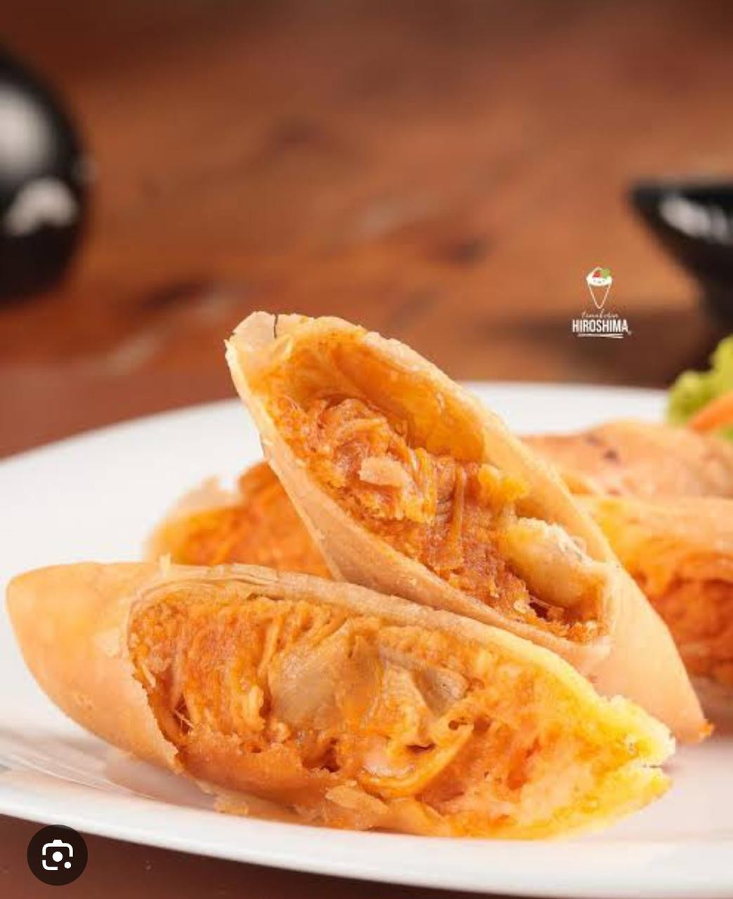 Rolinho de frango com Catupiry (2 unidades)