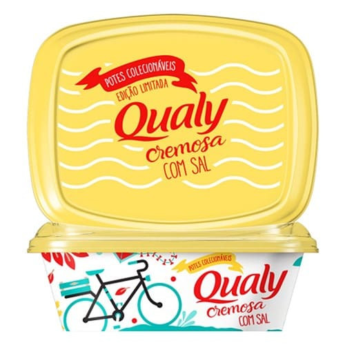 Margarina Cremosa com Sal Qualy 250g