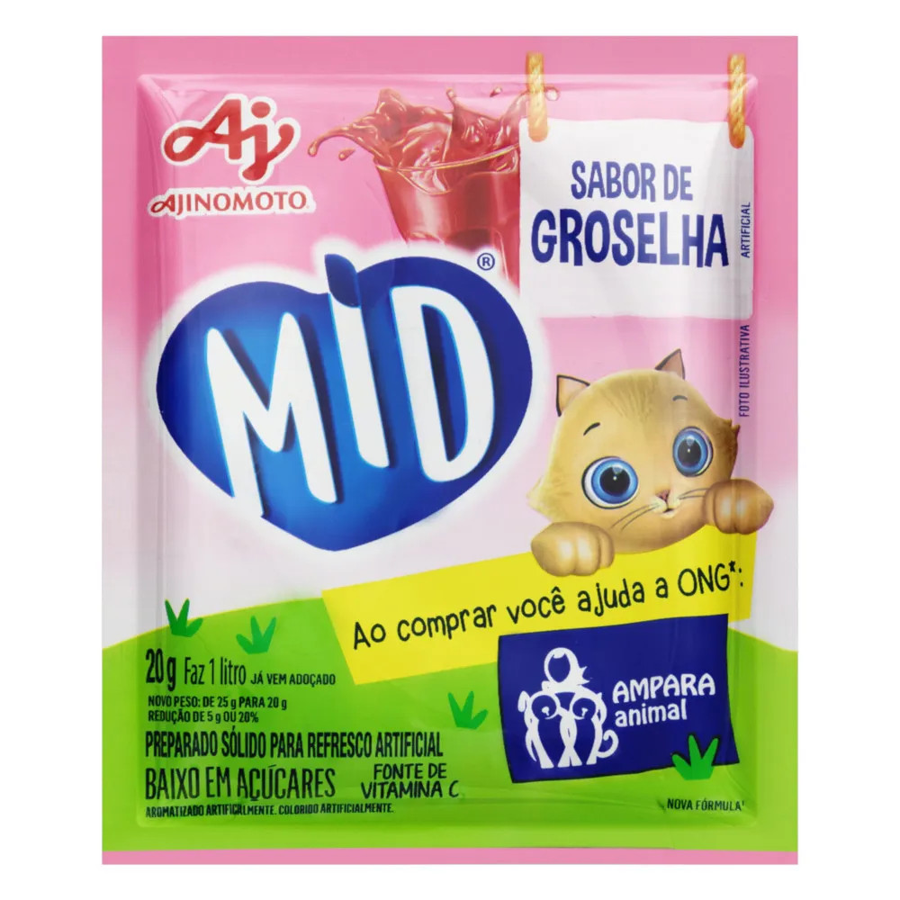 SUCO MID GROSELHA 20G