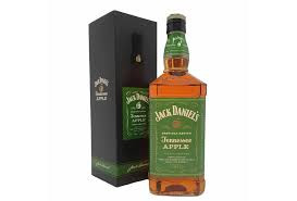 WHISKY JACK DANIEL'S MAÇA VERDE 1L