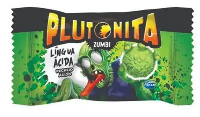 Chiclete Lingua Acida (Plutonita) 4,5g