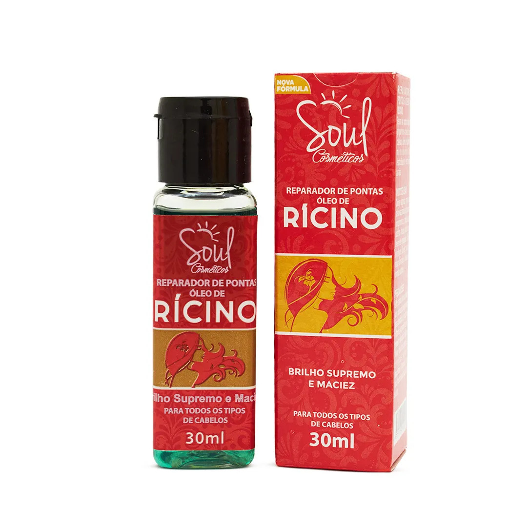 REPARADOR DE PONTAS SOUL OLEO DE RICINO 30ML**