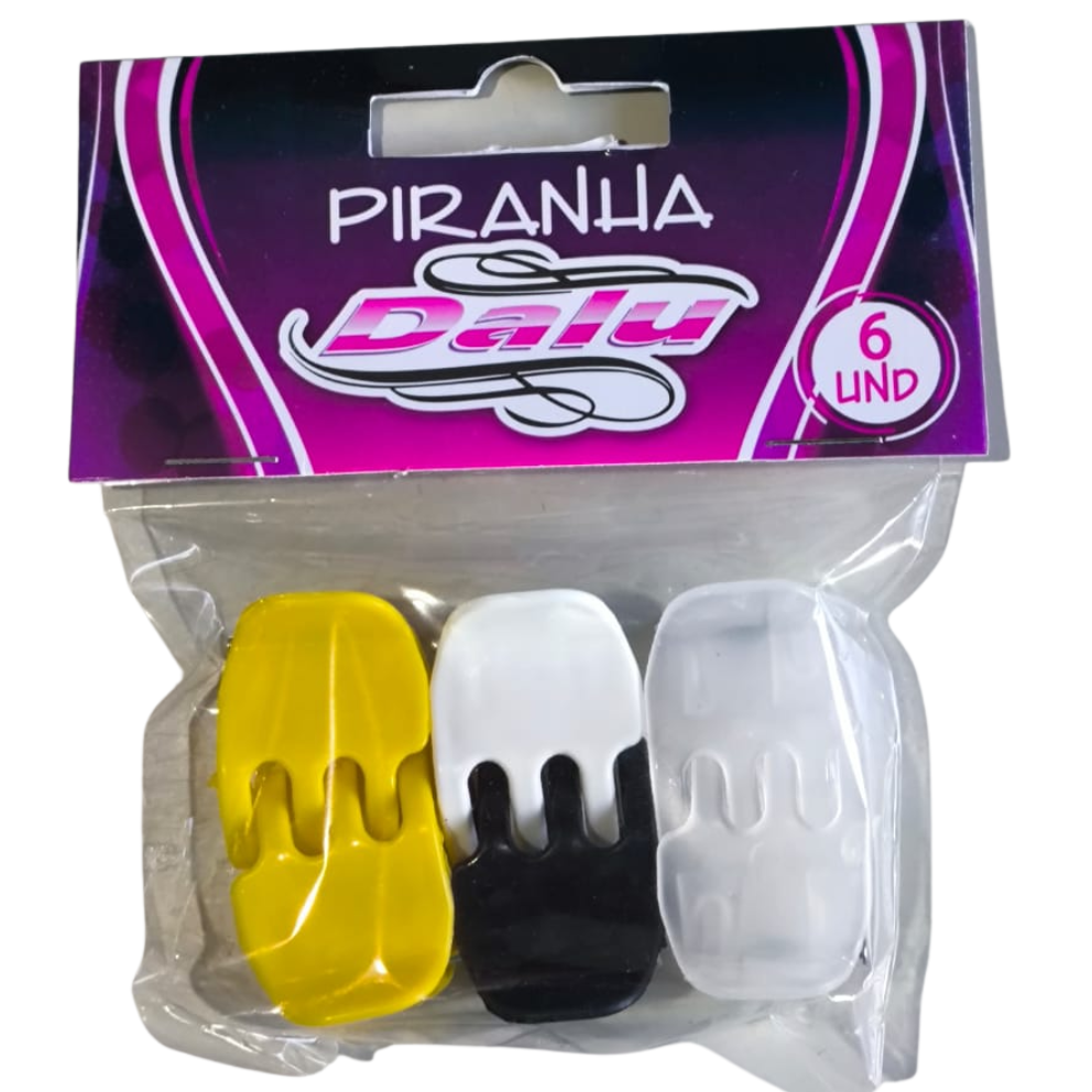 PIRANHA P/ CABELO DALU C/6UN