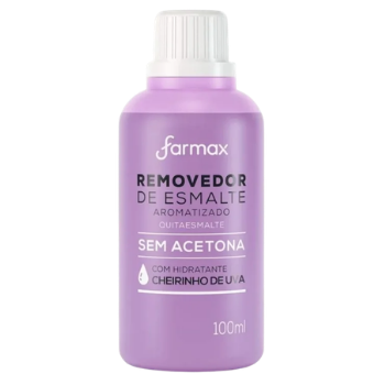 REMOVEDOR ESMALTE FARMAX UVA 100ML