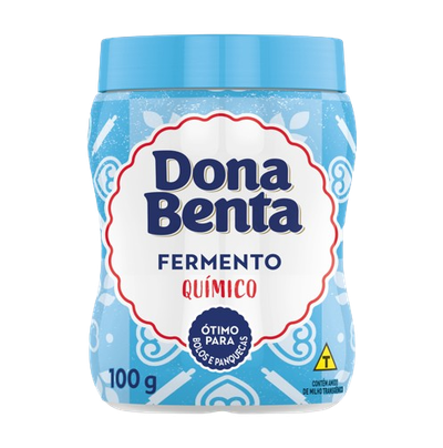 Fermento em Pó Quimico Tradicional Dona Benta 100g