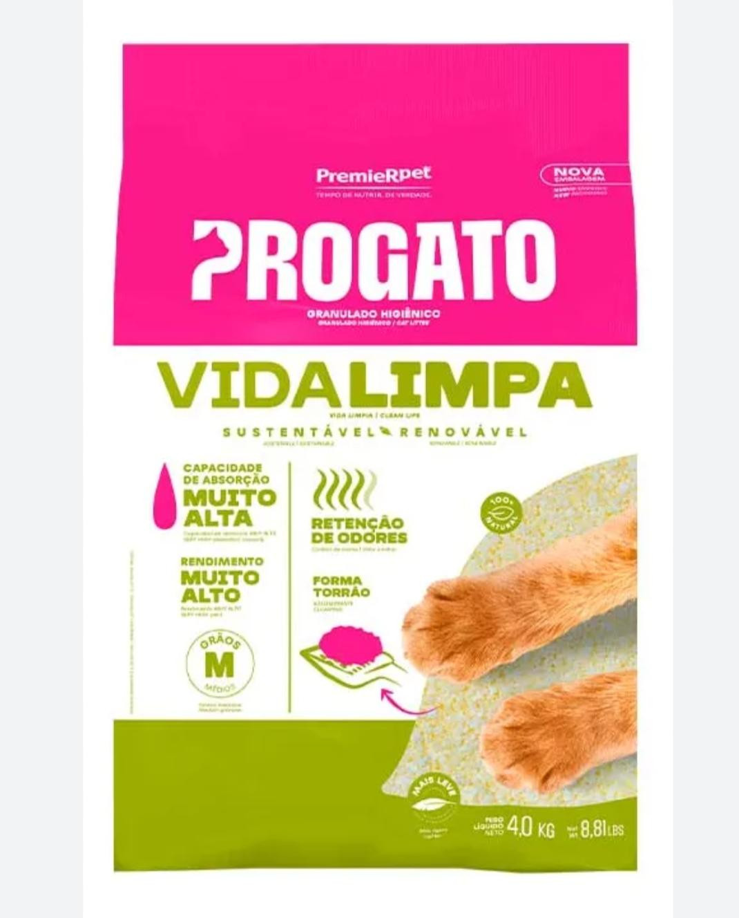 Progato Vida Limpa 4kg