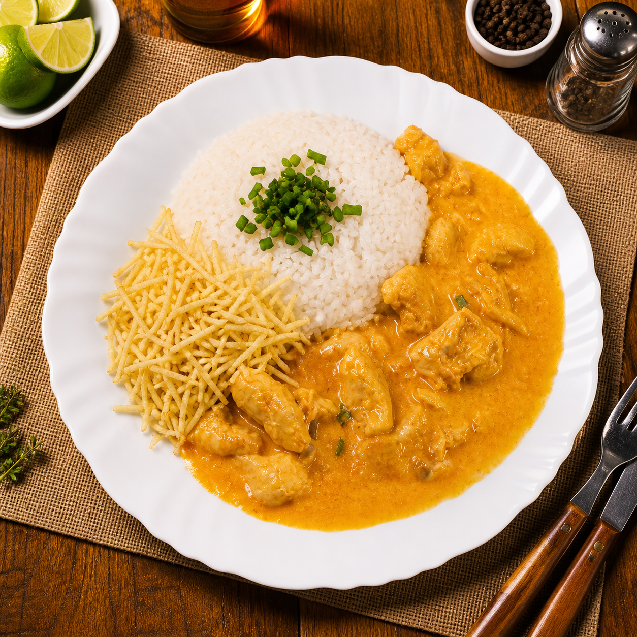 Strogonoff de Frango