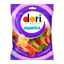 BALA GELATINA MINHOCA DORI 60G