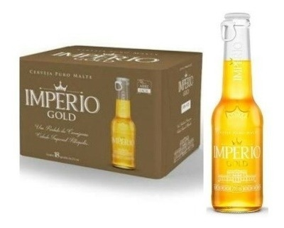 IMPERIO GOLD CAIXA VIDRO 18X210ML