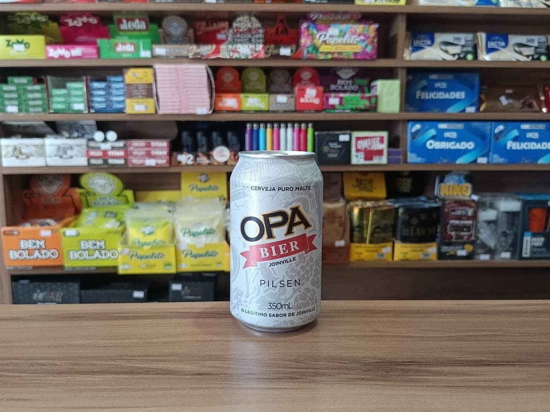 CERVEJA OPA PILSEN LT 350ML