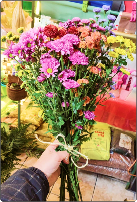 Buquê Flor de Campo Cru (consultar disponibilidade)