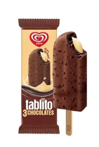 Picolé - Tablito 3 Chocolates 
