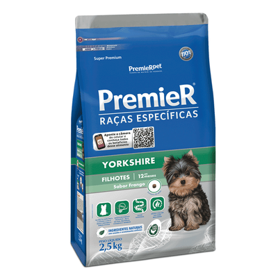 Premier Raças Específicas Yorkshire Filhotes 2,5kg