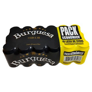 CERVEJA BURGUESA C/18 UNID 350ML