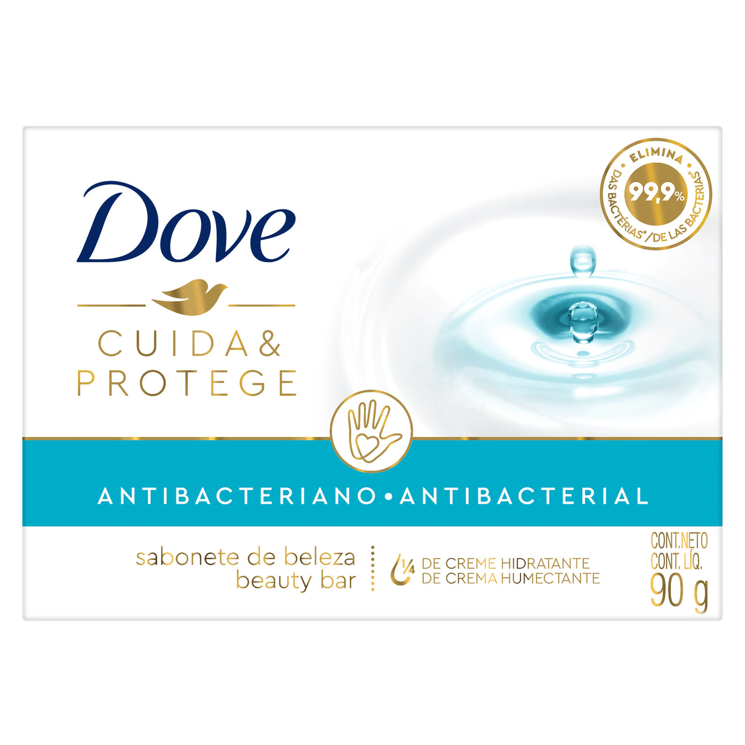 SABONETE DOVE BACTERIANO CX90G