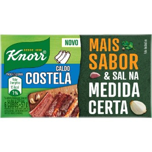 CALDO KNOR COSTELA 6 UNID 57G