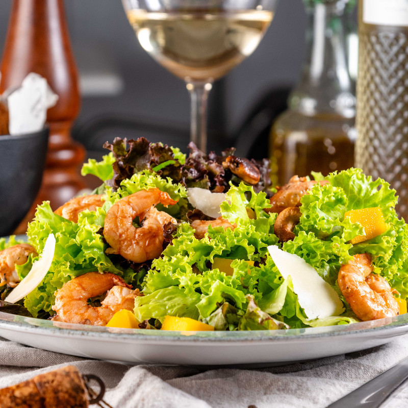 Salada de Camarão
