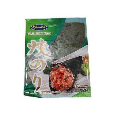 Yaki Sushi Nori Kenko com 10 Folhas