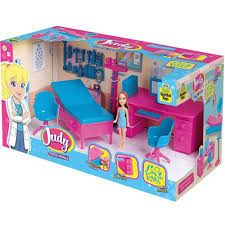 BRINQUEDO CLINICA DA JUDY C/BONECA CX34CM