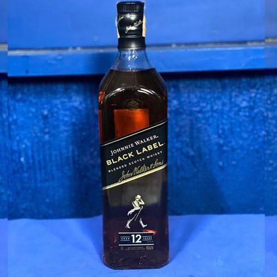 BLACK LABEL 12 YEARS JOHNNIE WALKER 1L