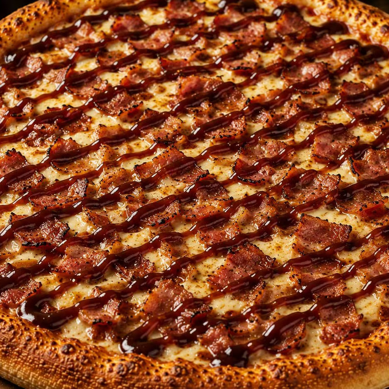 BACON COM BARBECUE 