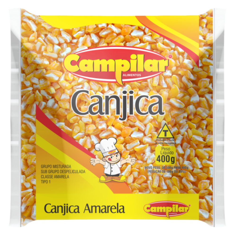 CANJICA AMARELA CAMPILAR 400G