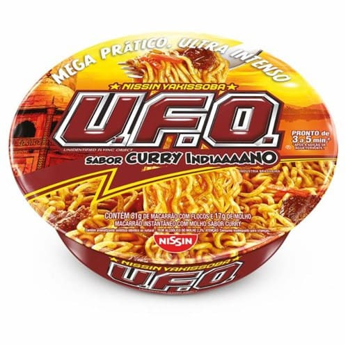 Macarrão Instantâneo Ufo Curry Nissin 98g