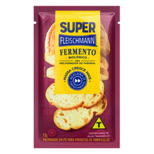 FERMENTO BIOLOGICO C/ MELHORADOR FLEISCHMANN 13G