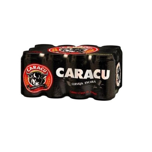 CERVEJA CARACU C/12 UNIDADES 350ML