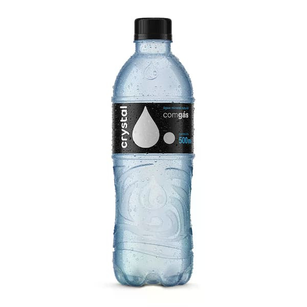 Água Mineral Crystal com Gás 500ml