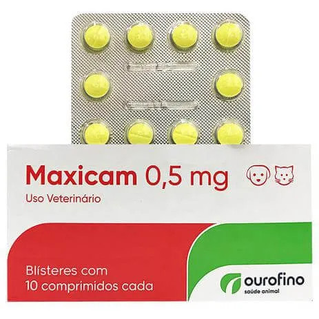 Maxicam 0,5mg c/10 comprimidos