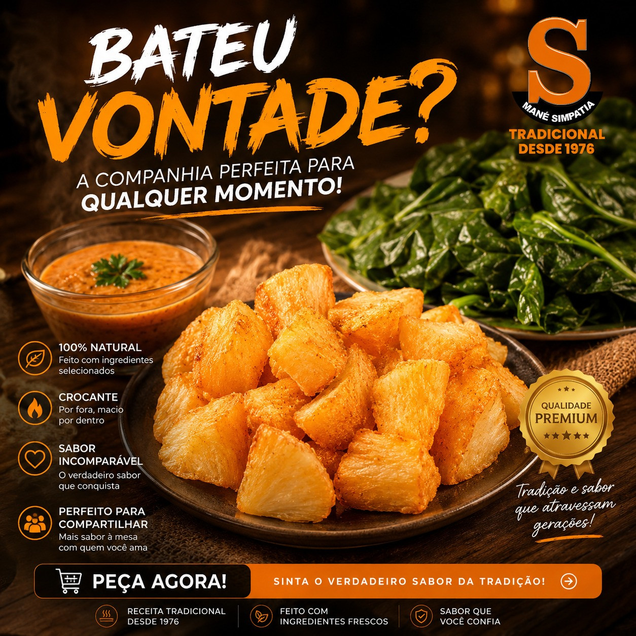 Mandioca Frita