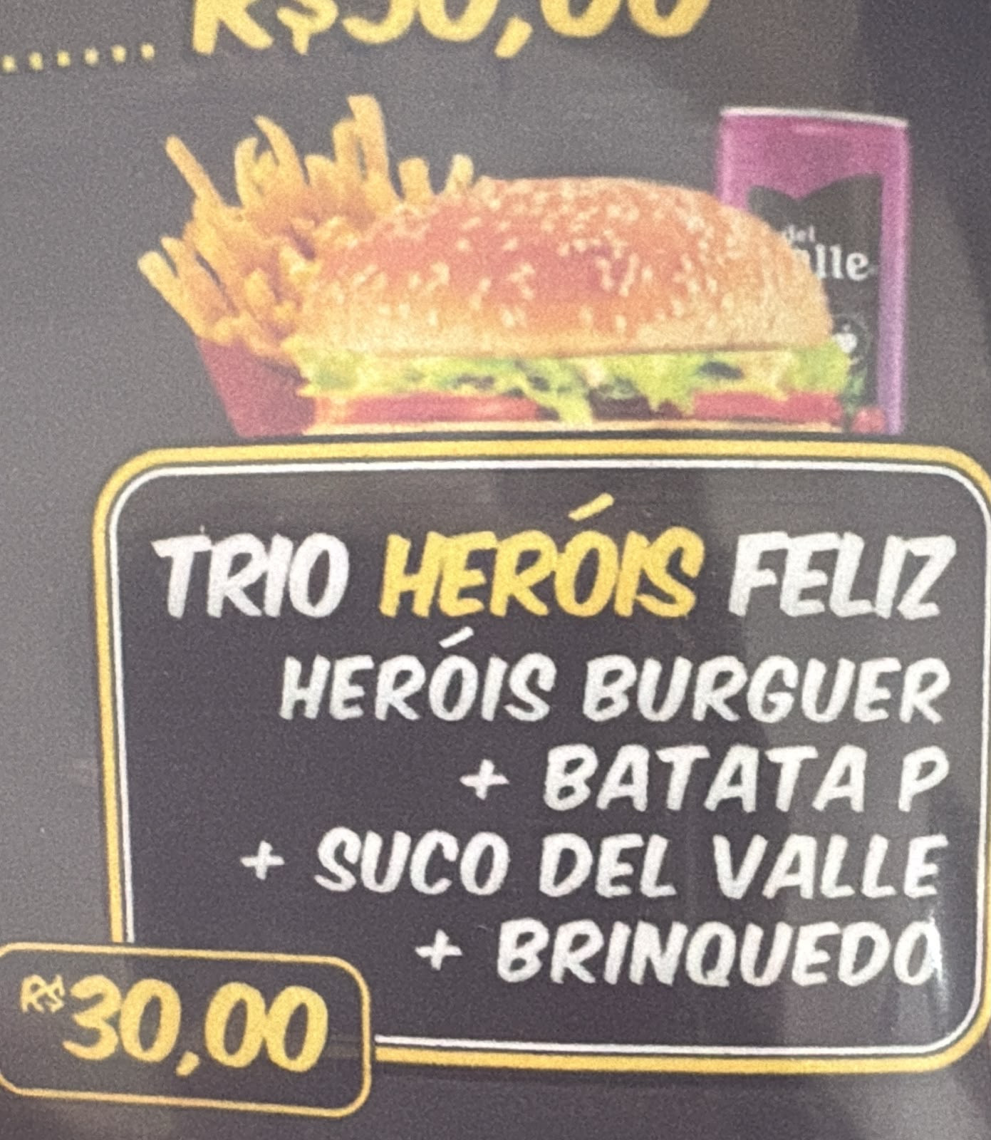 COMBO HERÓI FELIZ