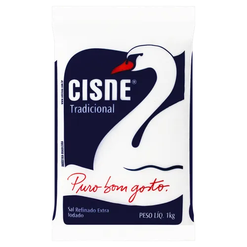SAL COZINHA REFINADO CISNE 1KG