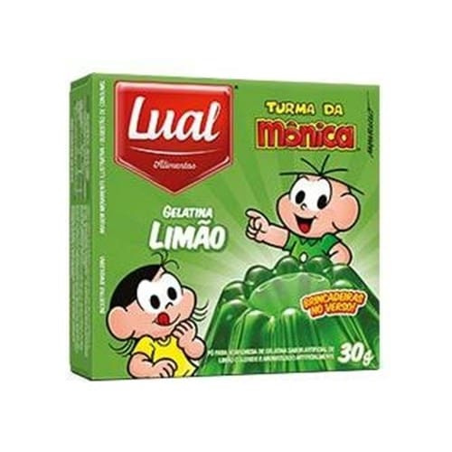 Gelatina Lual Limão Caixa 30g