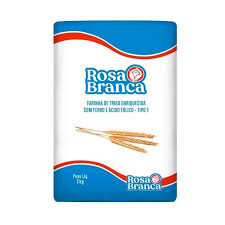 FARINHA TRIGO ROSA BCA SEM FERMENTO 1 KG