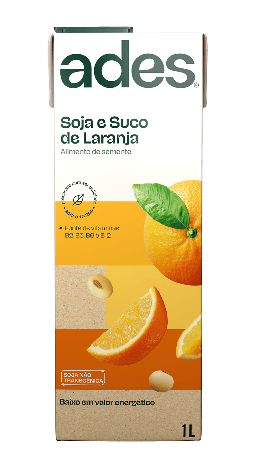 Suco de Soja Ades Laranja