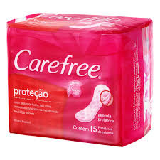 ABSORVENTE PROTETOR DIÁRIO CAREFRE  SEM FRAGRANCIA 15UN