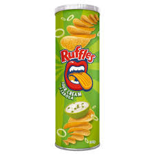 BATATA RUFFLES  TUBO CEBOLA 100G