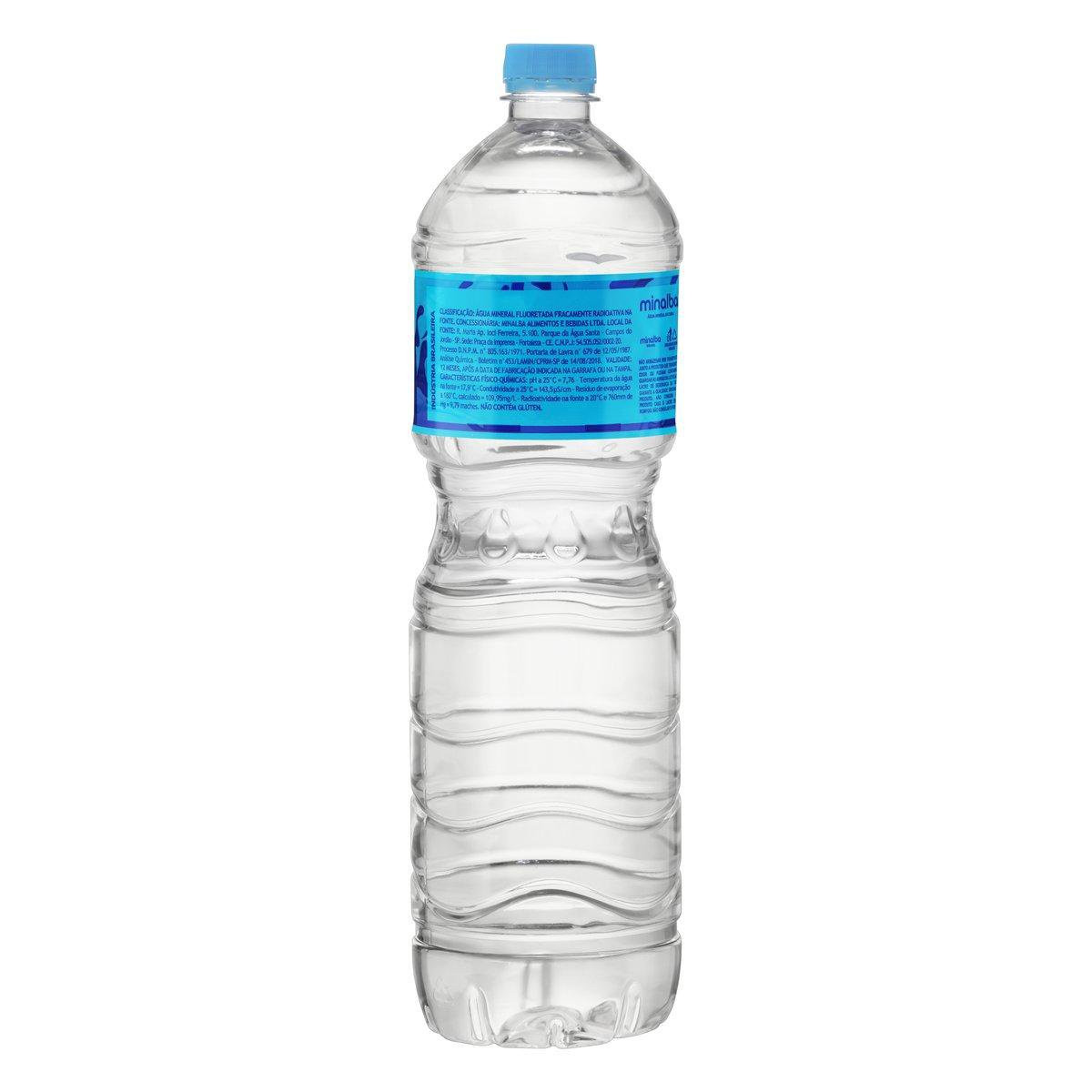 AGUA MINERAL SEM GAS 1,5L 