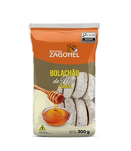 BOLACHAO ZAGONEL C/ GLACE 300G