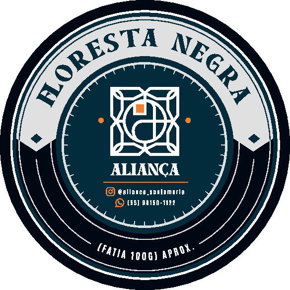 TORTA FLORESTA NEGRA - 50 Fatias