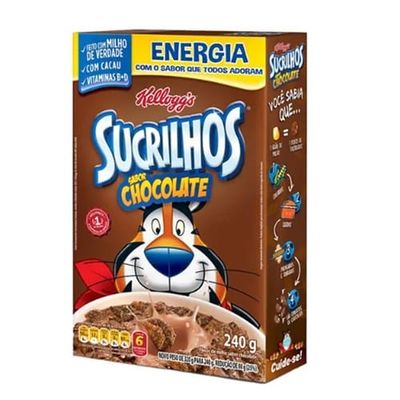 Cereal de Chocolate Sucrilhos Kellogg 240g