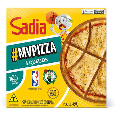Pizza Sadia 4Qjos 460G