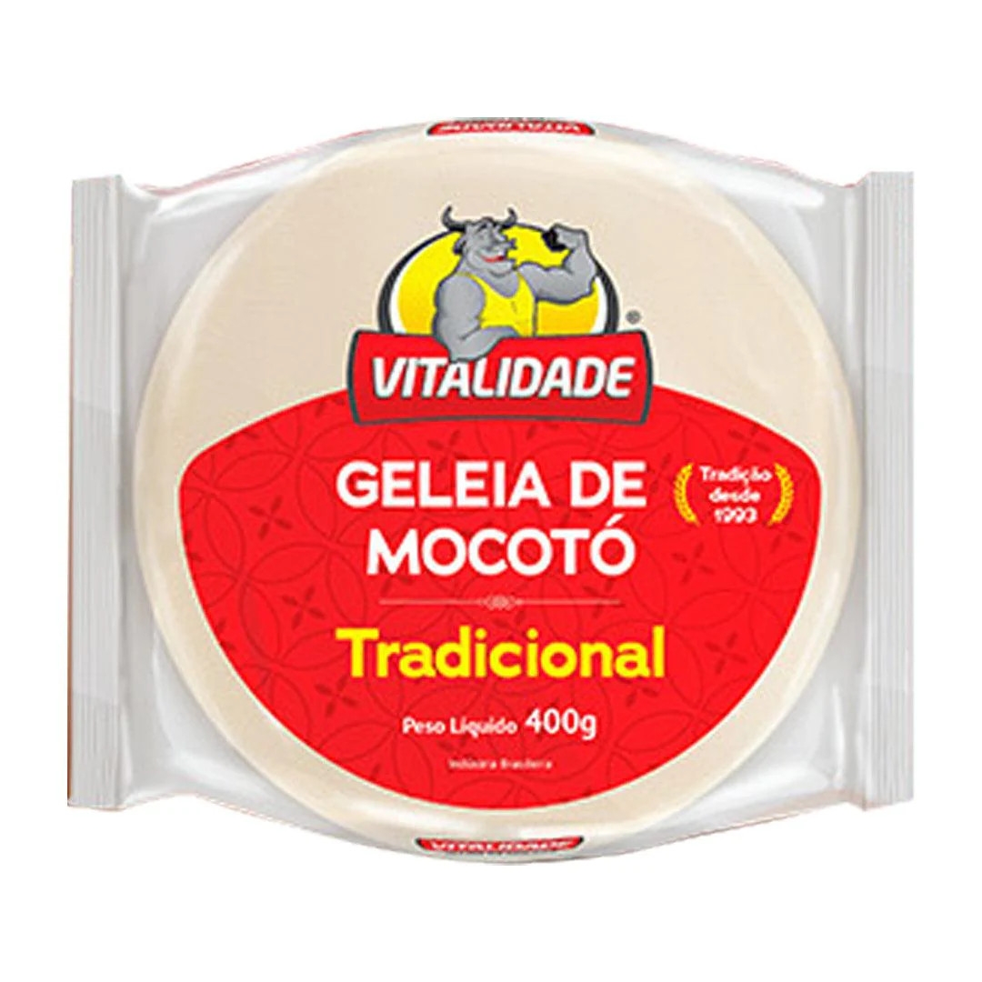 GELÉIA DE MOCOTÓ TRADICIONAL VITALIDADE 400G