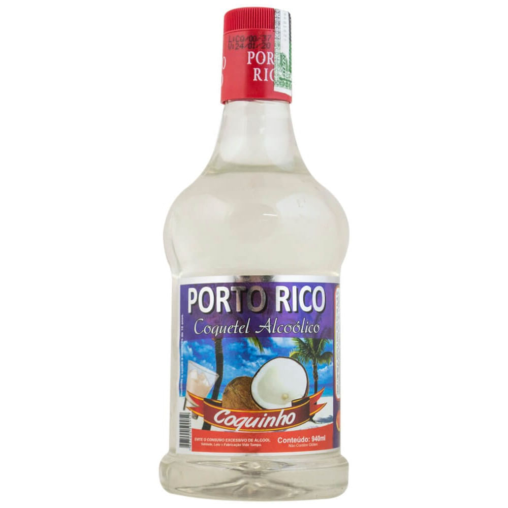 Coquetel Porto Rico Coco 940ml