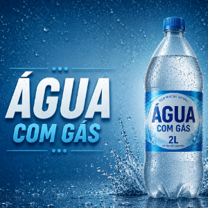 AGUA COM GAS