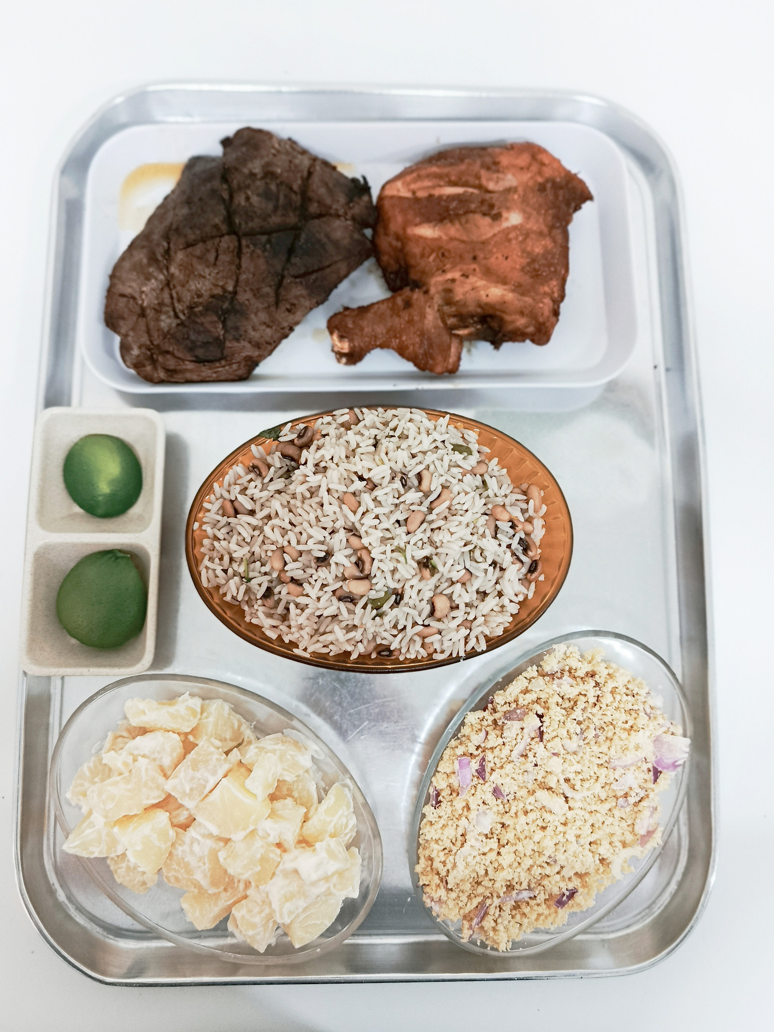 MISTO - CARNE DO SOL E FRANGO (REFEIÇÃO PARA 2 PESSOAS) 